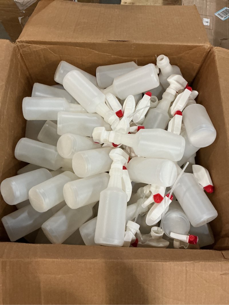 Condition photo showing Good Condition for hushee 48 pack 28-400 replacement trigger spray nozzles only, no bottle, heavy duty bottle sprayer for industrial home use, fit for 32 oz, 16 oz, 8 oz plastic and glass bottles(red)