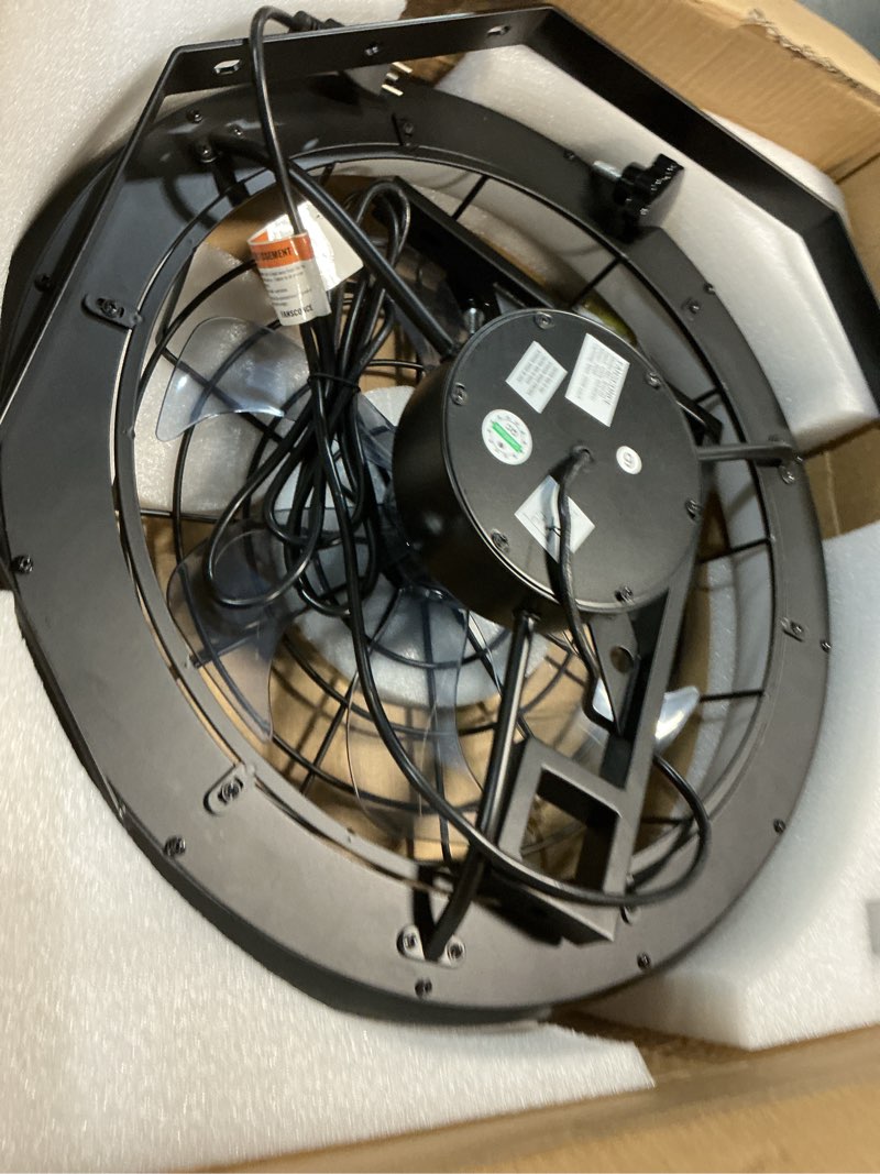 Condition photo showing Good Condition for fansdrick 23" wall mount fan with light,3 cct, dimmable,quiet 6 speed wall mounted fan with remote/a