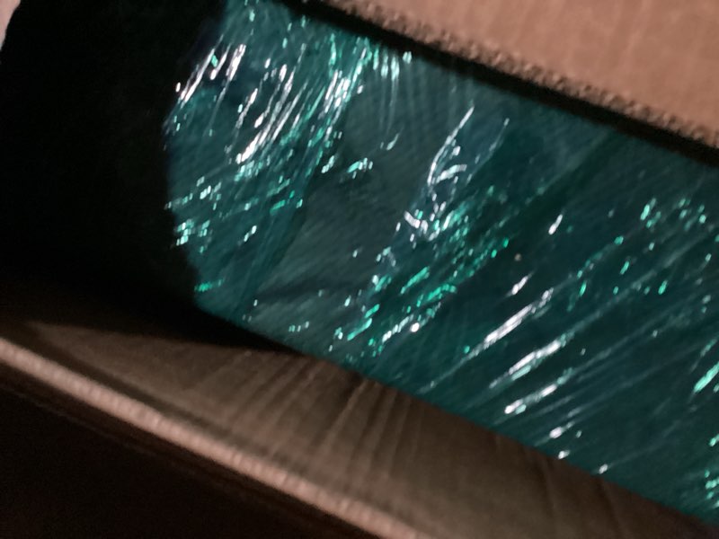 Condition photo showing New/Like New for lumunance box spring queen size bed base, 5-inch height mattress foundation with fabric cover, box spring for queen bed, easy assembly queen 5 inch height