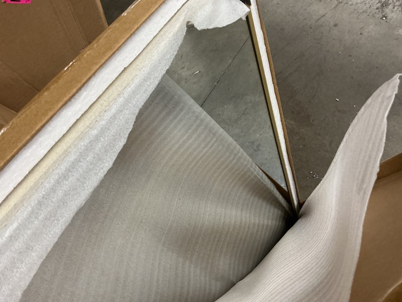 Condition photo showing Good Condition for abswhlm oversized full length mirror 81x41 inch - wall mounted or standing floor mirror with aluminu