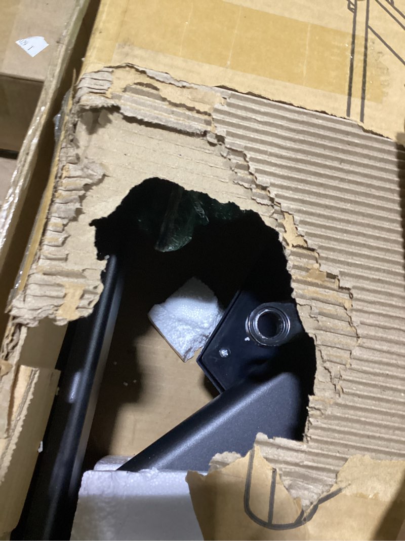 Condition photo showing As Is for Exercise Bikes Stationary,Exercise Bike for Home Indoor Cycling Bike for Home Cardio Gym,Workout Bike with Mount & LCD Monitor,Silent Belt Drive Black-red