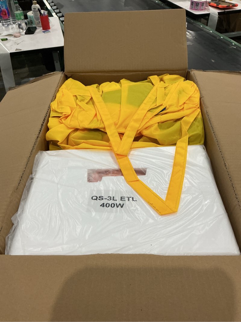 Condition photo showing Good Condition for baralir 6 in 1 inflatable bounce house with slide and ball pit for kids, trampoline, climbing, soccer goal and basketball slam dunk hoop all in one - with blower