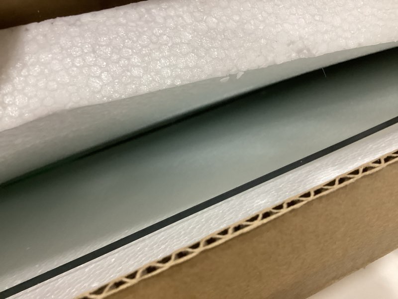 Condition photo showing Good Condition for upgraded mhl62691504 refrigerator glass shelf compatible with kenmore lg refrigerator shelf tempered glass 31"x16" mhl42613212 crisper drawer cover lg fridge shelves replacement lmxs27626s lfx28978st
