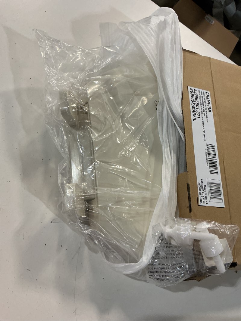 Condition photo showing New/Like New for american standard toilet seat 5320b65ct.021 champion round toilet seat soft close, bone