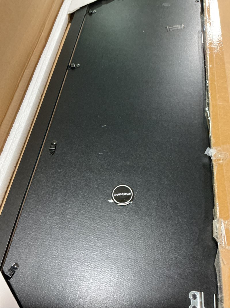 Condition photo showing Good Condition for Americanflat 18x24 Poster Frame with Polished Plexiglass - Black Picture Frame - Wide Photo Frames Made of Engineered Wood for Vertical or Horizontal Wall Display - Epic Collection - Black Black 18x24