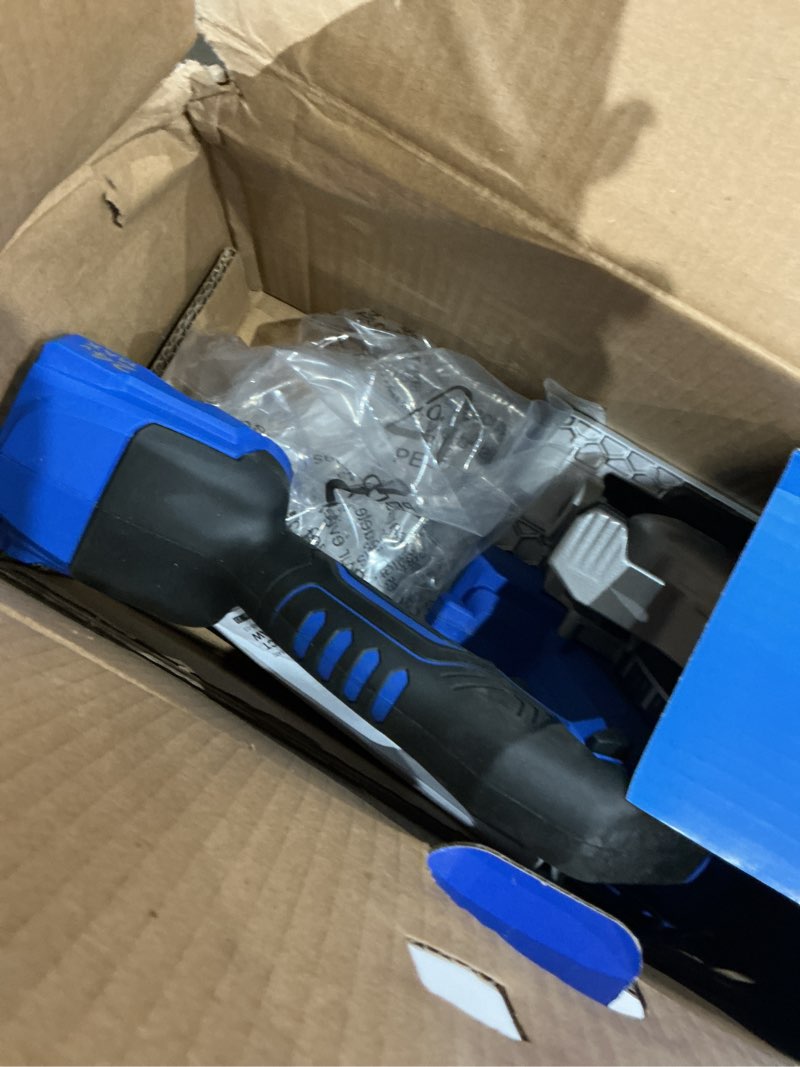 Condition photo showing As Is for kobalt 24-volt 4-1/2-in brushless cordless circular saw (battery not included and charger not