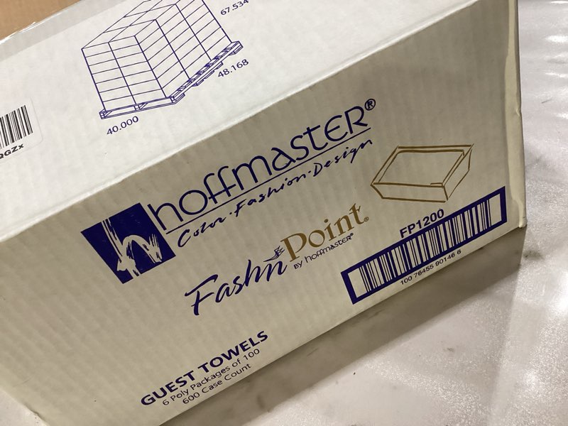 Guest Towels 6 Poly Pcks of 100 (600 case ct)