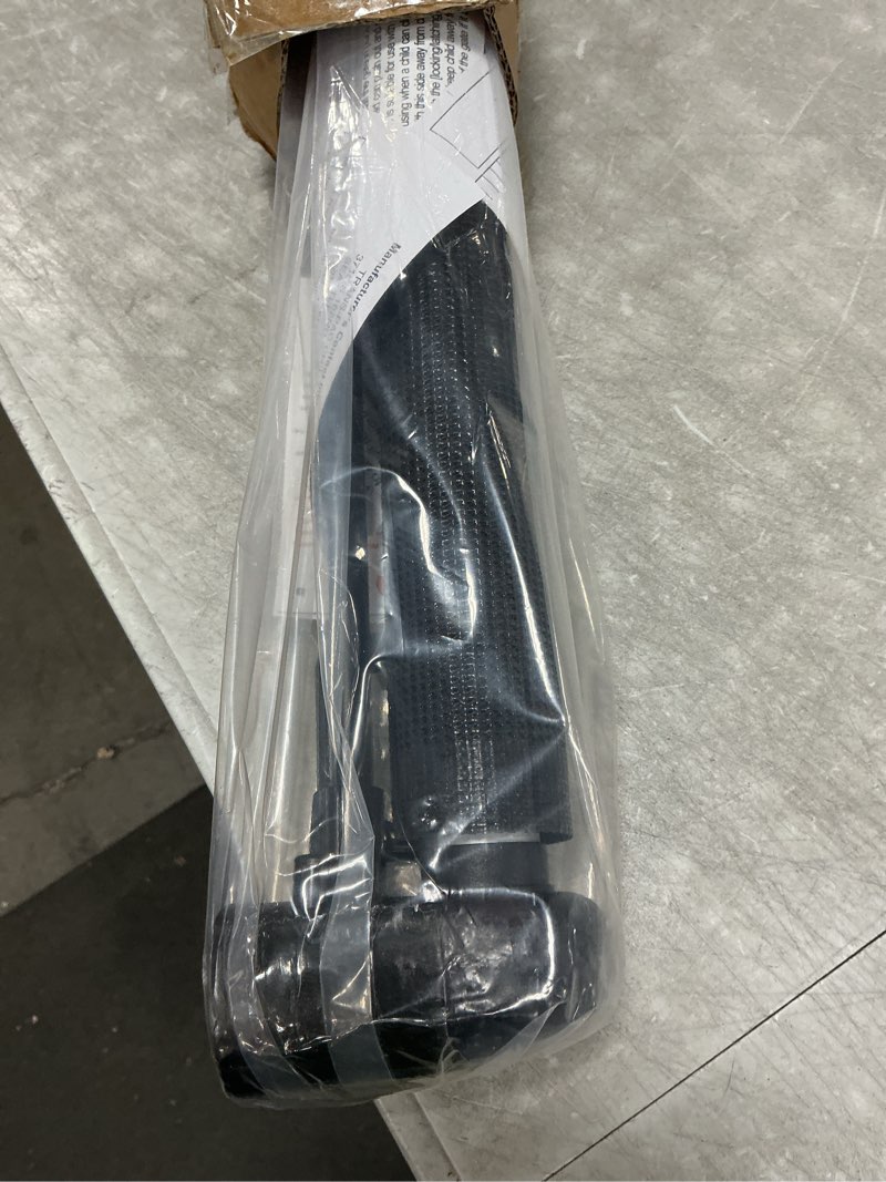 Condition photo showing New/Like New for 52” Tall X 55” Wide Retractable Baby Gates for Doorways Retractable Dog Gate Indoor Anti-Scratch Doggie Gates for Indoors Extra Tall Pet Gate Outdoor Prevent Kids and Pets from Jumping Over, Black Black 52" Tall x 55" Wide