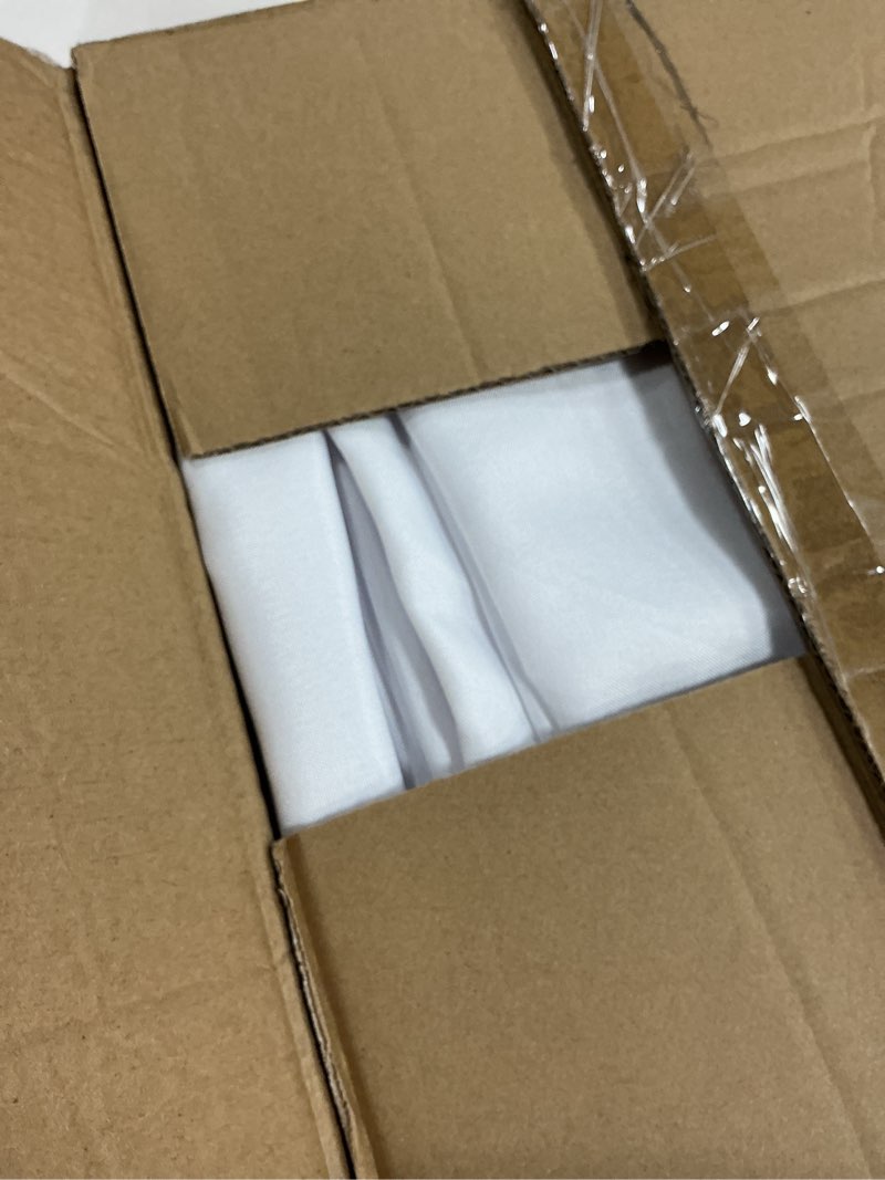 Condition photo showing Good Condition for fitable white tablecloths for rectangle tables, 6 pack - 70 x 120 inches - reusable and washable table clothes for 6-8 ft tables, polyester fabric table covers for wedding, party, banquet white 70x120 in, 6 pack