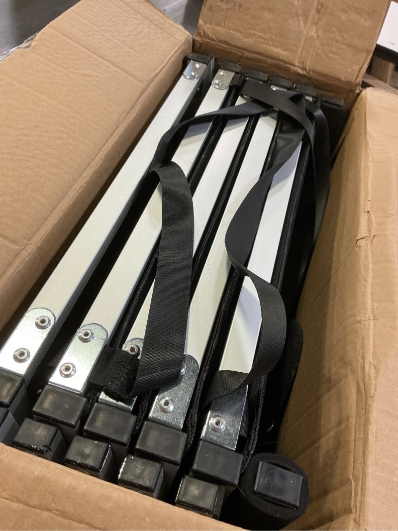 Condition photo showing Good Condition for dog stairs for large dogs - extra-wide 20-inch step 43-inch 5-step extra dog steps tall designed for oversized suvs, off-road vehicles, and pickup trucks 5-steps extra-wide and extra-tall 20" w x 41-43" h