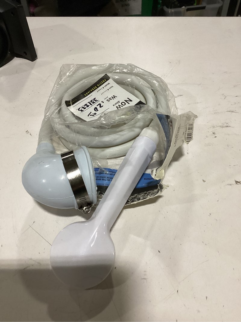 Condition photo showing Good Condition for danco versa spray 1.0 -spray white 2-in round high pressure handheld shower head 2.2 gpm