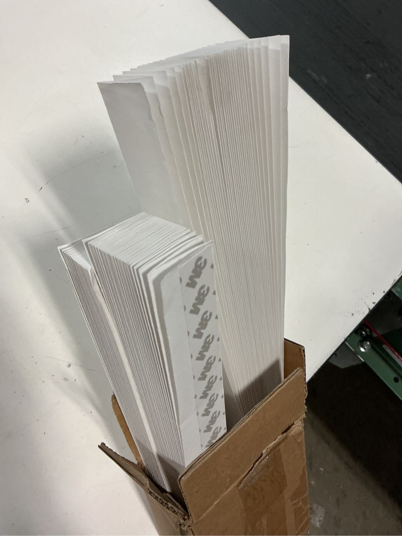 Condition photo showing Good Condition for changshade 6-pack temporary light filtering paper blinds for window, cut to size adhesive paper shades, stick on pleated blinds,no drill easy install,48" w x 72" h,white white 48"w x 72"h