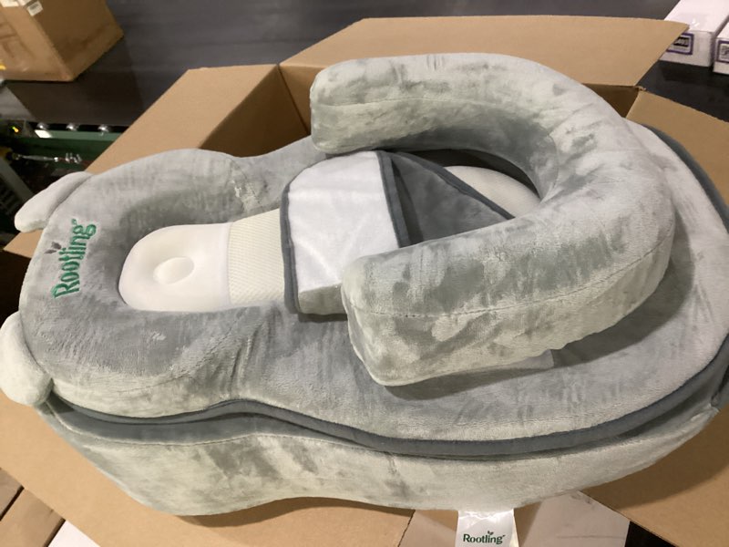 Condition photo showing Good Condition for Similar to stock photo!!!  Baby Lounger, Anti Overflow Newborn Nest for Reducing Spit-Up, Breastfeeding, Tummy Time, Removable Top and Bottom