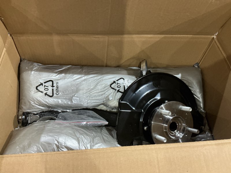 Condition photo showing Good Condition for aeagle front left steering knuckle & wheel bearing hub assembly for honda accord 2003-2007 2.4l l4 (automatic transmission 26 spline only, not for accord 3l), 698-401 698401, driver side