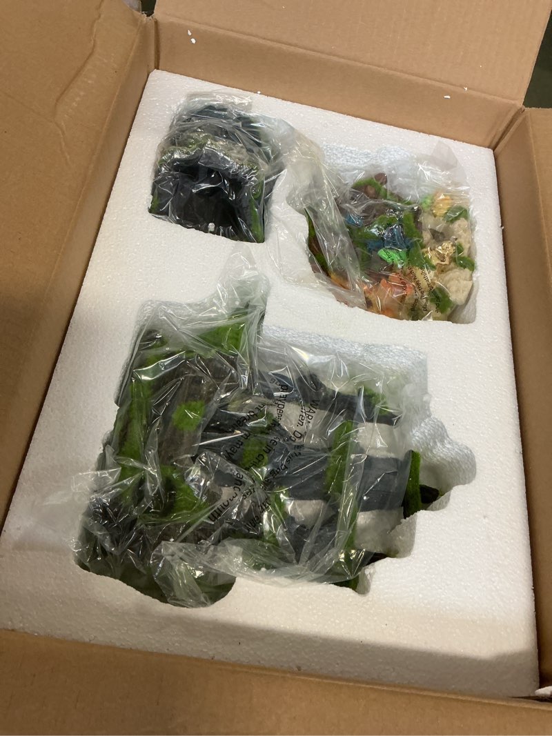 Condition photo showing New/Like New for Penn-Plax Aqua-Flora Aquarium Living Resin Decorations with Embedded Glosso Plant Seeds: Naturally Inspired Bogwood 3-Piece Bundle – Safe and Healthy for Freshwater Fish