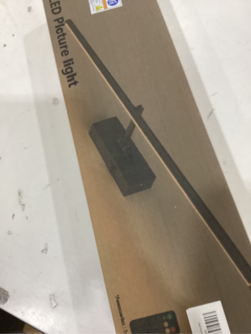 Battery Operated Picture Light with Wireless Remote 3CCT Dimmable Gold Wall Art Lights for Paintings