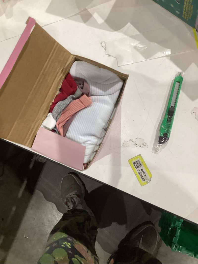 Condition photo showing As Is for CuteByte 10 Pack Womens Cotton Underwear Sexy V-Waist Stretch Bikini Low Rise Cotton Cheeky Hipster Panties S-XXL (10 Pack A,XXLï¼‰