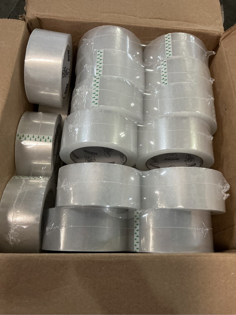 Condition photo showing Good Condition for 40 Rolls Clear Packing Tape – Heavy Duty 2” x 65 Yards, Bulk Value Pack (More Than Standard 36-Roll Packs) | Shipping, Moving & Storage