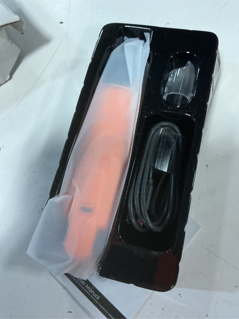 Condition photo showing New/Like New for casfuy new 6-speed dog nail grinder - 50% more power dog nail trimmers with 2 led lights quiet 7h running time electric pet nail grinder file toenail grinder for large medium small dogs & cats (or) orange