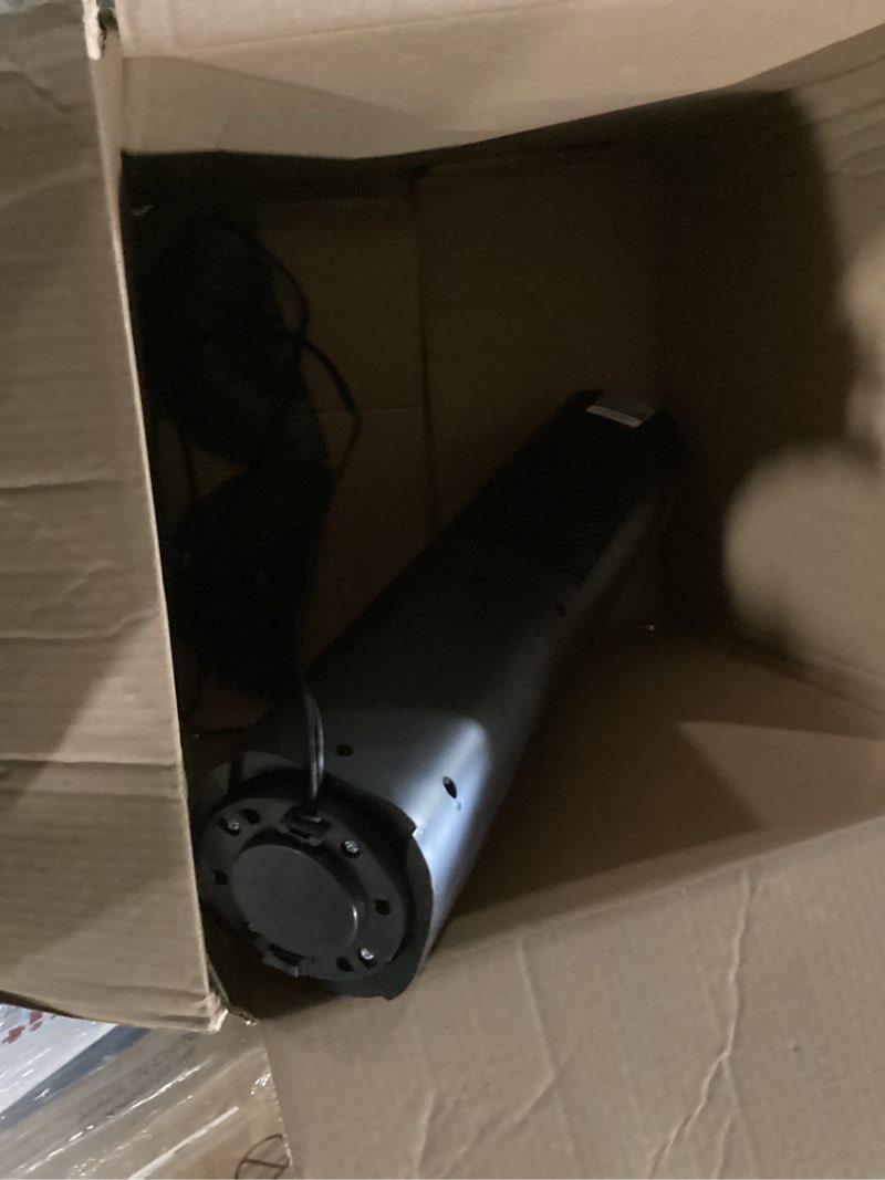 Condition photo showing Good Condition for space heaters indoor use, 26" 12ft/s electric heater with remote, 1500w electric heaters with 75°oscillation, 1-12h timer, ptc electric heater for large room, bedroom home office1