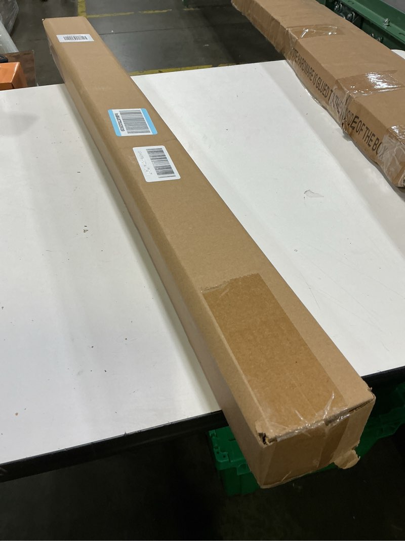 Condition photo showing New/Like New for lazblinds no tools no drill cordless roman shades for windows, blackout thermal insulated uv blocking window blinds, room darkening fabric blinds for indoor windows, 34'' w x 48'' h, off white blackout - off white 34" w x 48" h