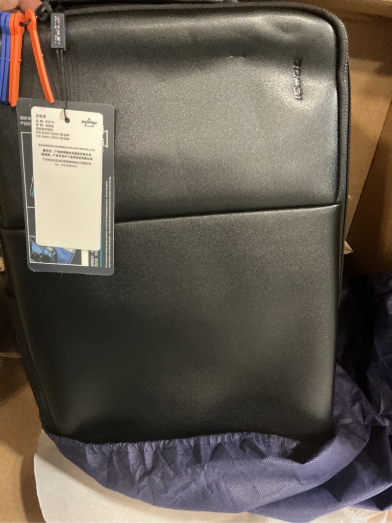 Condition photo showing Good Condition for BOPai Laptop Backpack Men for 15.6 inch Business Smart Professional Lightweight Backpack with USB Charging Office Commuter Computer Rucksack Executive Anti Theft Black