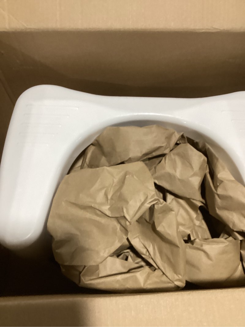 Condition photo showing New/Like New for Squatty Potty Simple Curve Bathroom Toilet Stool 7" White
