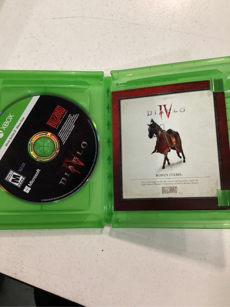 Diablo IV - Xbox One / Xbox Series X (Brand NEW Factory Sealed