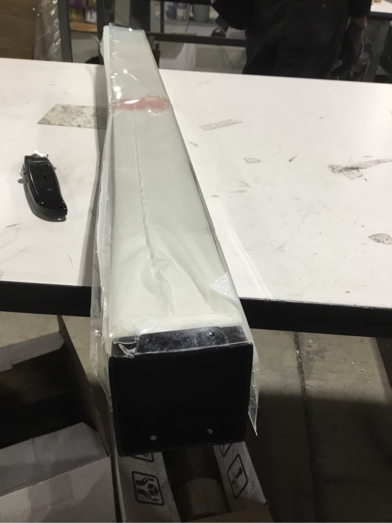 Condition photo showing Good Condition for Cordless Blackout Roller Shades Blinds for Windows Free-Stop,Pull Down Room Darkening with Valance,Thermal Insulated Woven Fabric Window Door Blinds for Home,Office,Linen 31" W x 72" L 31"W x 72"H Linen