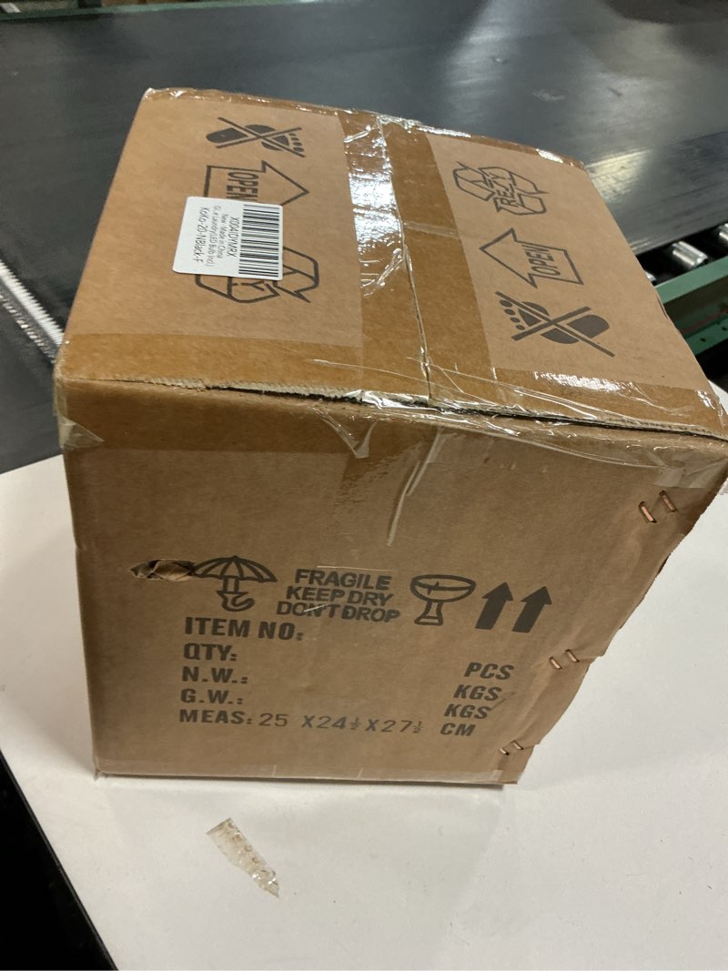 Condition photo showing New/Like New for Globe Semi Flush Mount Ceiling Light, Mid Century Modern Light Fixture Ceiling, Milk Glass with Matte Black Finish, Living Room Kitchen Bedroom Hallway Storage Schoolhouse Laundry(LED Bulb Incl.)