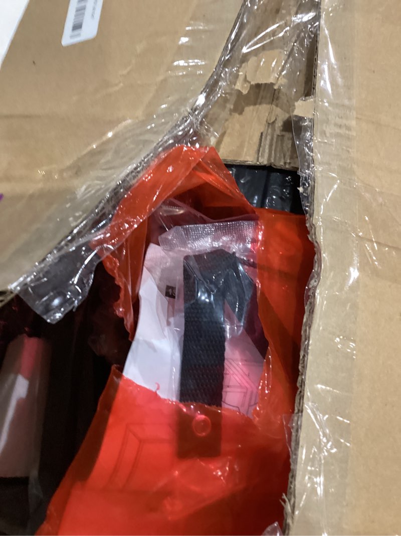 Condition photo showing As Is for ELYKEN 2 Pack 5.9" Narrow Console Sofa Table with Power Outlets, Total 78.8” Long Behind Couch Table with Charge Station and 5.9’ Extension Cord for Living Room, 5.9" D x 78.8”W x 29.5”H, White Oak