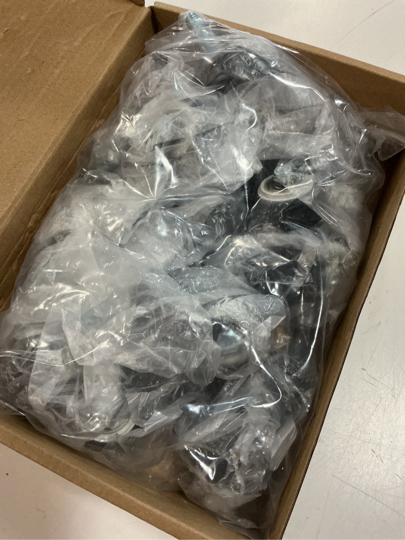 Condition photo showing Good Condition for bbto 12 pack 1.5 inch swivel caster wheels pu 360 degree threaded stem caster wheel m8 x 25mm, 330lb total load capacity, for handcarts, furniture, flatbed carts, workbenches (stem style) 12 stem style