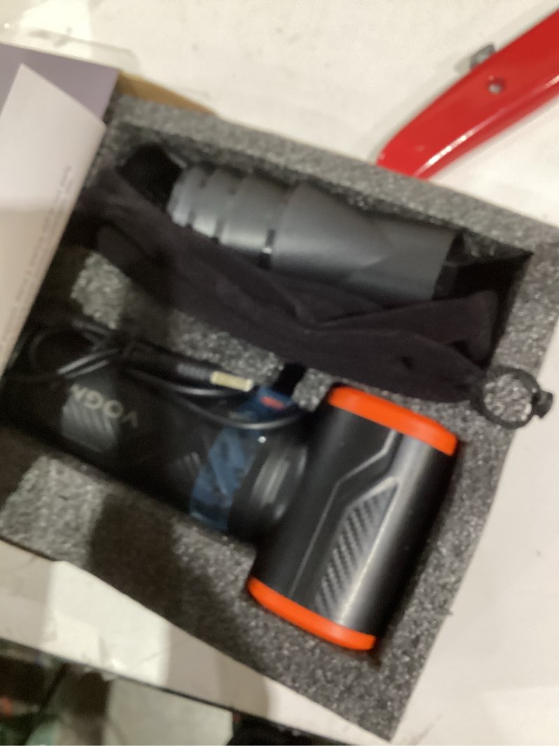 Condition photo showing Good Condition for V40 Compressed Air Duster-270000RPM 350G Super Power Electric Air Duster, 10000mAh Cordless Rechargeable Brushless Motor Snow Blower for Car, Stepless-Adjustable Air Blower for PC, Keyboard Orange-1