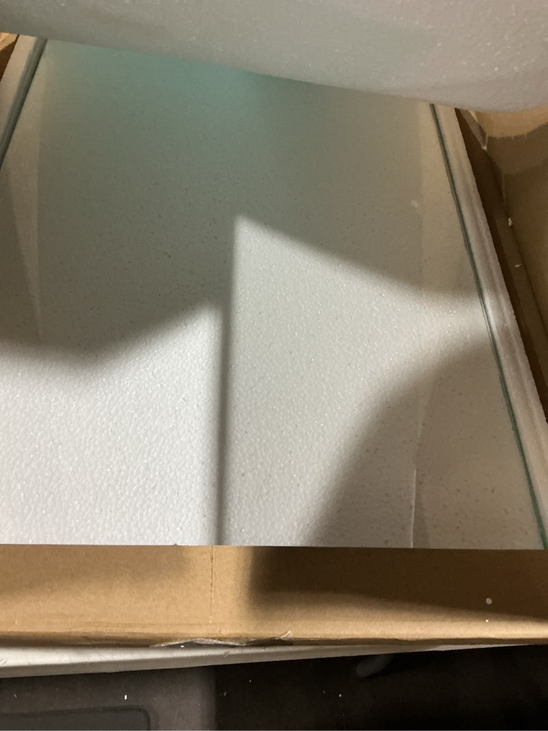 Condition photo showing Good Condition for refrigerator crisper glass shelf replacement 240350608 ap2115928 compatible with fri-gidaire ken-more cro-sley refrigerator crisper shelf insert - 24" x 15.5" x 1/8" in tempered glass by fetechmate