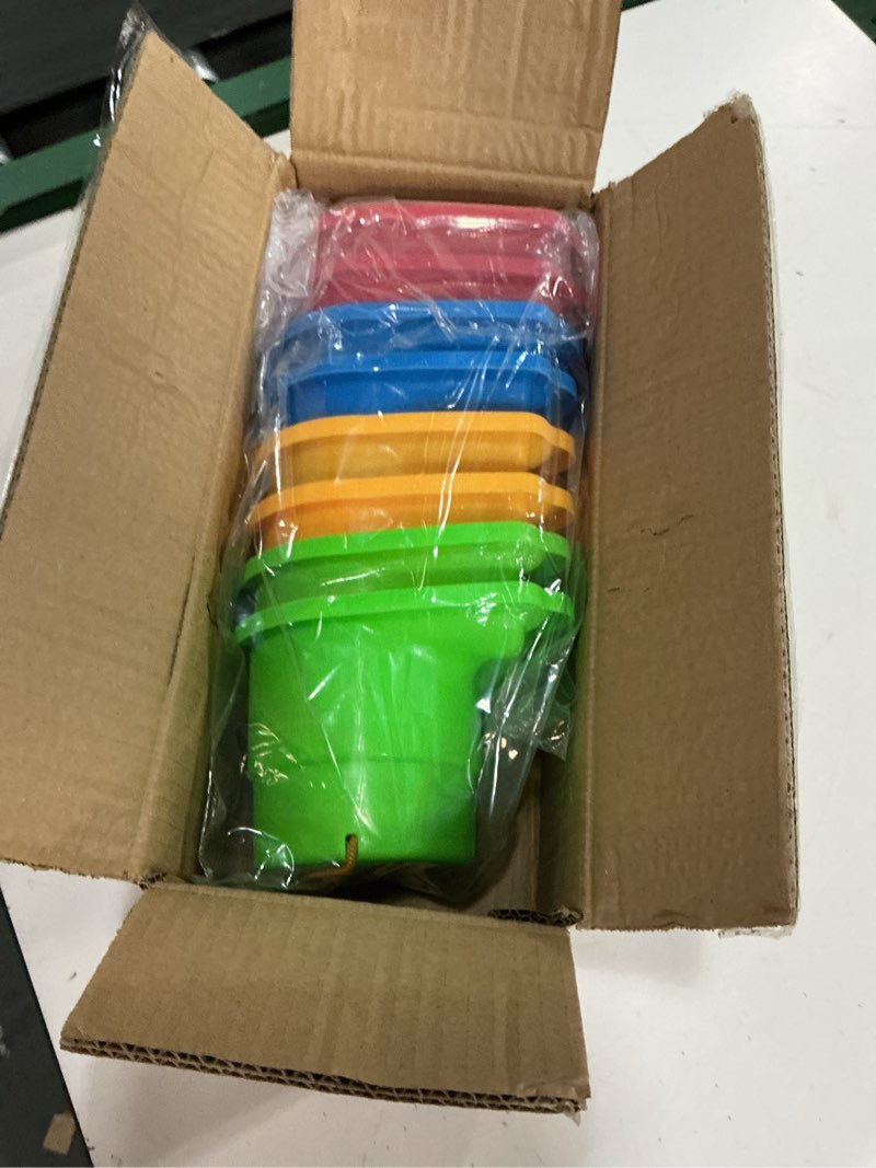 Condition photo showing New/Like New for iroo balancing stilts for kids, 4 pairs walking monster feet for balance and coordination, toys for girls & boys age 4-10 years old indoor or outdoor play (8 total)