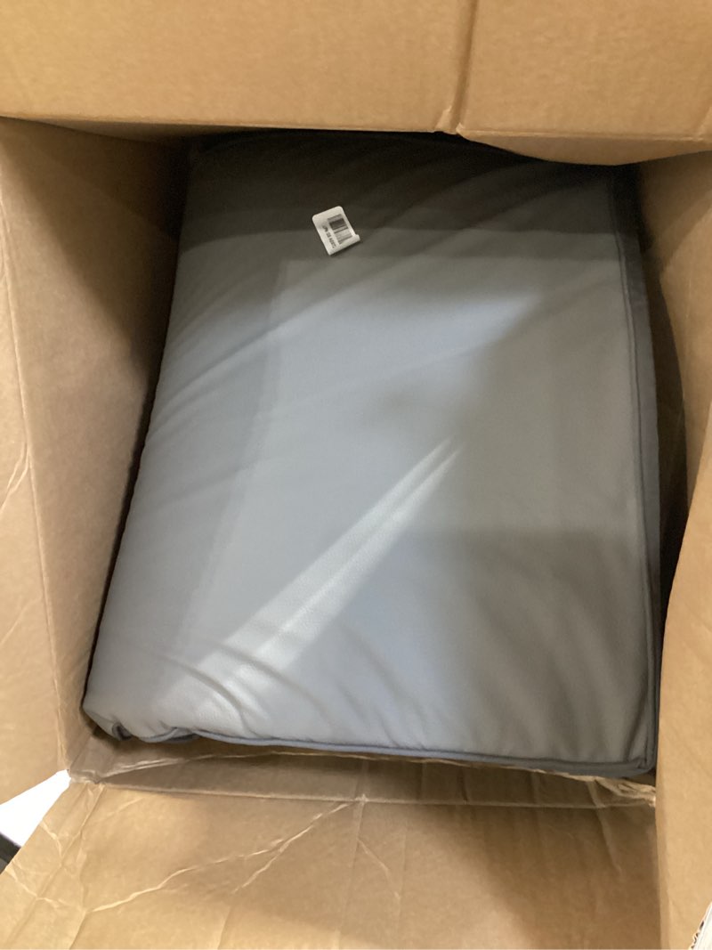 Condition photo showing Good Condition for vonabem waterproof outdoor dog bed large medium sized dogs, washable crate pad 35 inch, foam orthopedic pet beds with removable cover,durable anti-slip kennel pads 35"x22", gray l(35x22x3) grey
