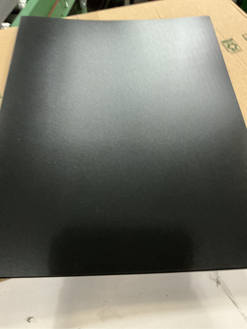 Condition photo showing Good Condition for JJRING 18x24 Art Portfolio Folder with Plastic Sleeves, 24-Pocket Portfolio Binder Displaying 48 Pages, Presentation Book with Black Inner Paper for Artwork Storage, Black 18*24