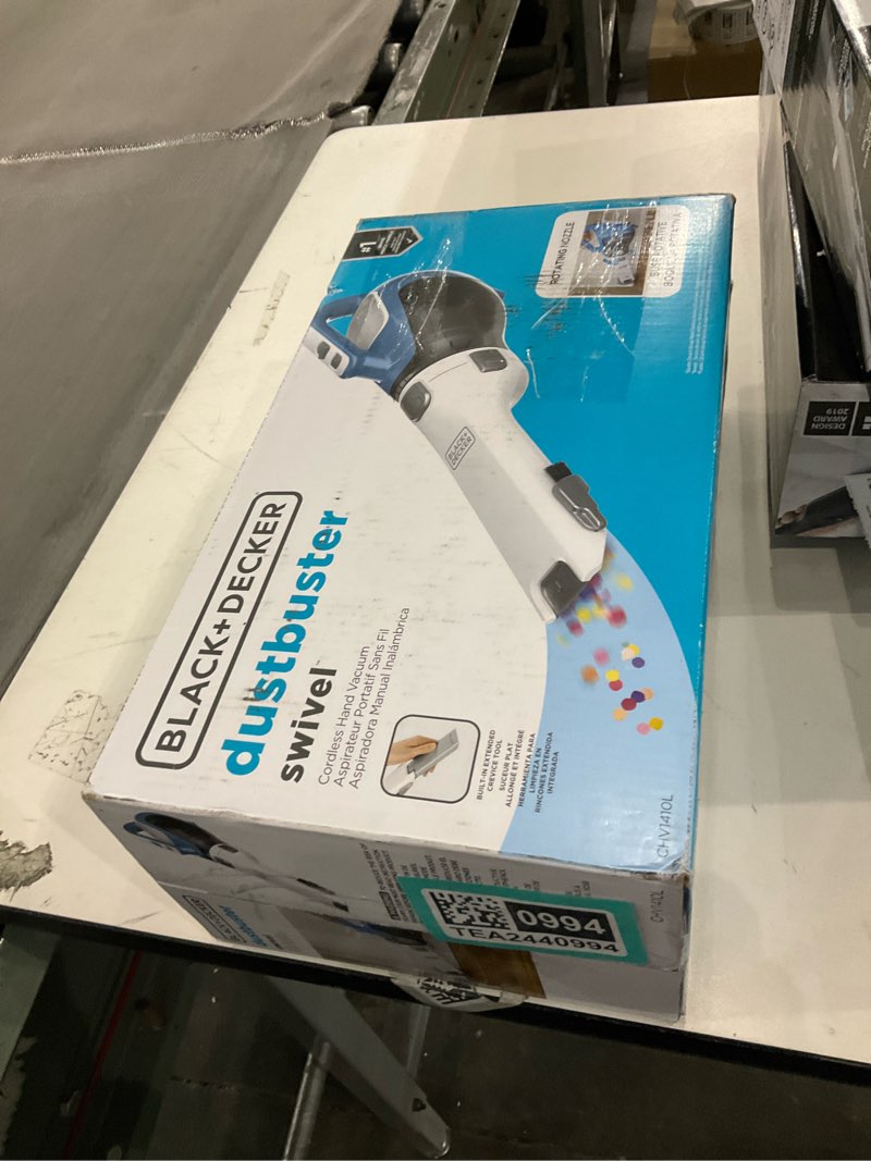 Black and decer dustbuster