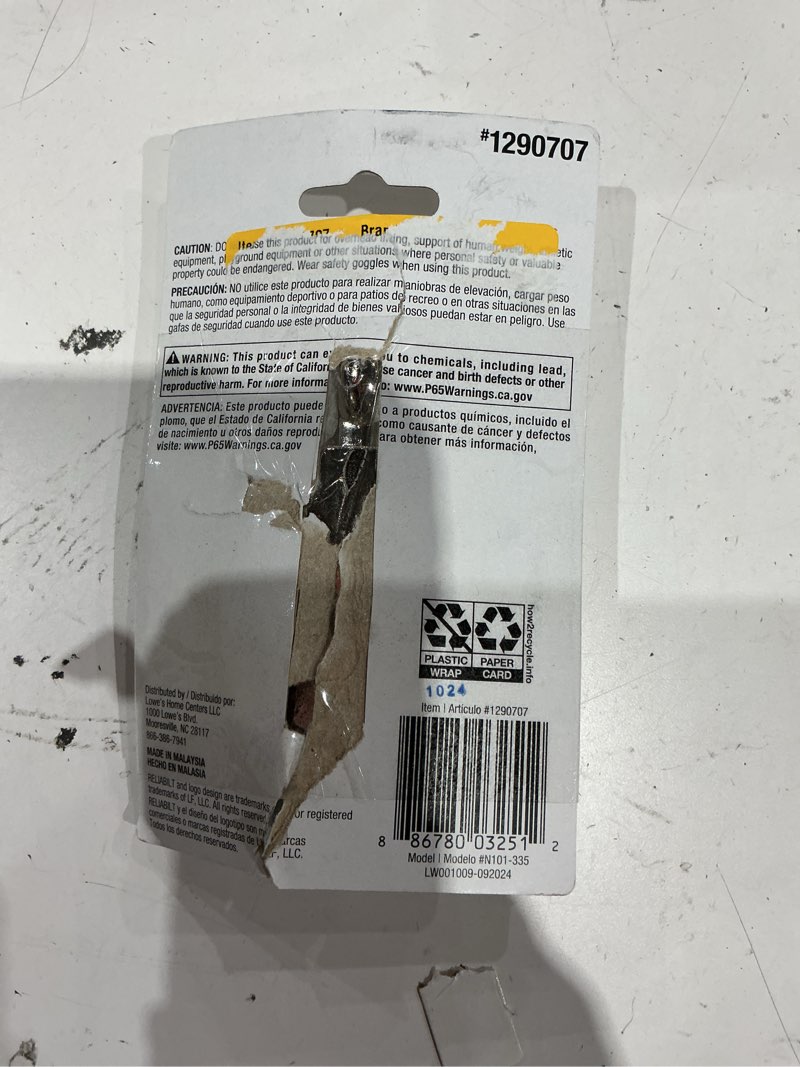 Condition photo showing Good Condition for reliabilt 2-in single rope fixed eye pulley