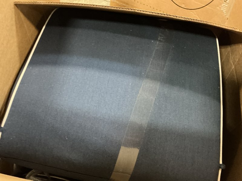 Condition photo showing Good Condition for chaise lounge cushions outdoor 80x26x4 inch, patio lounge chair cushions w/high density foam, 4 inch pool lounger cushion w/removable cover handles, fits poolside patio outdoor furniture, navy blue 80 x 26 x 4 inch navy blue