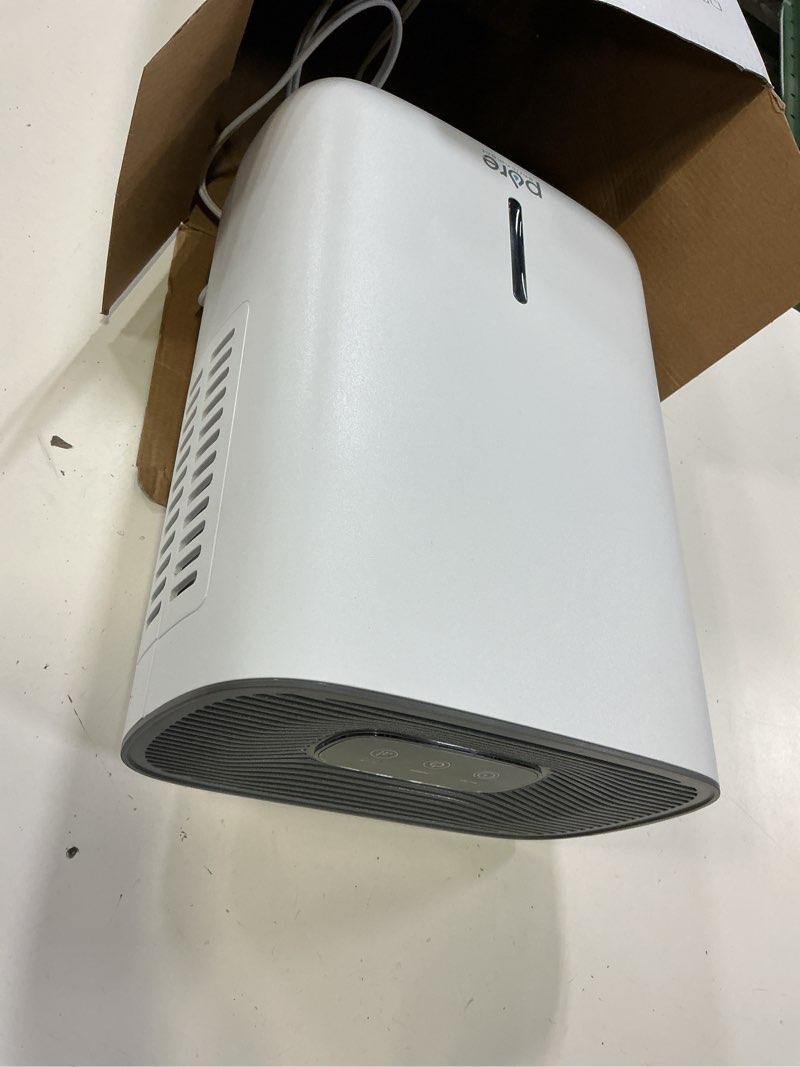 Condition photo showing As Is for pure enrichment - puredry deluxe 1.5l dehumidifier - white