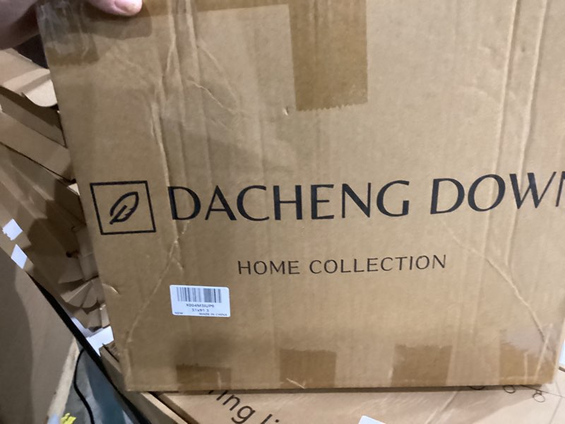 Condition photo showing New/Like New for Luxury Soft Down Pillows Standard Size Set of 2, High Support Feather Pillows with 750 Fill Power, 600Tc 100% Down-Proof Cotton Cover Down Pillow for Back, Side or Stomach Sleepers, 20 x 26 White (20% Down) 20"x26"(Pack of 2)