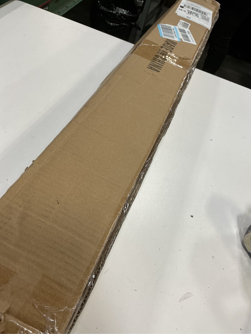 Condition photo showing Good Condition for 10FT Black Iron Railings for Indoor Stairs, Industrial Handrail Wall Mounted, 500lbs Load Capacity, Sturdy Stair Railing for Loft Porch Deck, 3 Sections 10 Feet Black