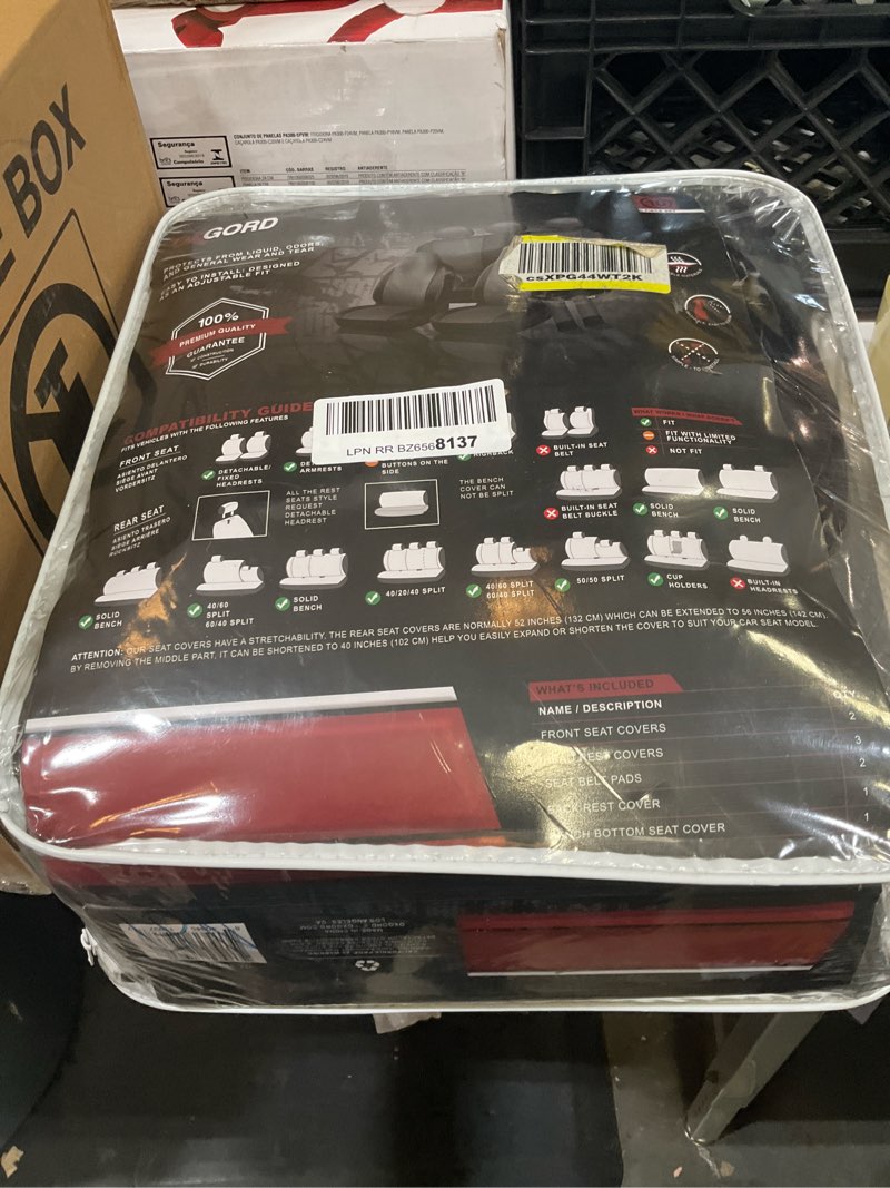 Condition photo showing As Is for oxgord car seat covers