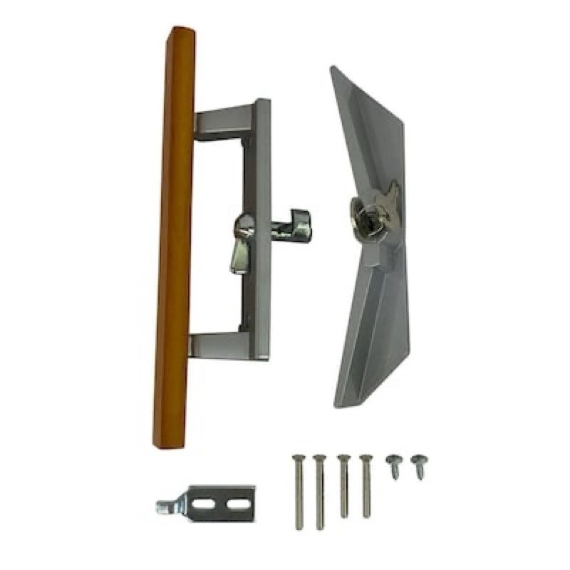 reliabilt 3.94-in surface mounted sliding patio door handleset