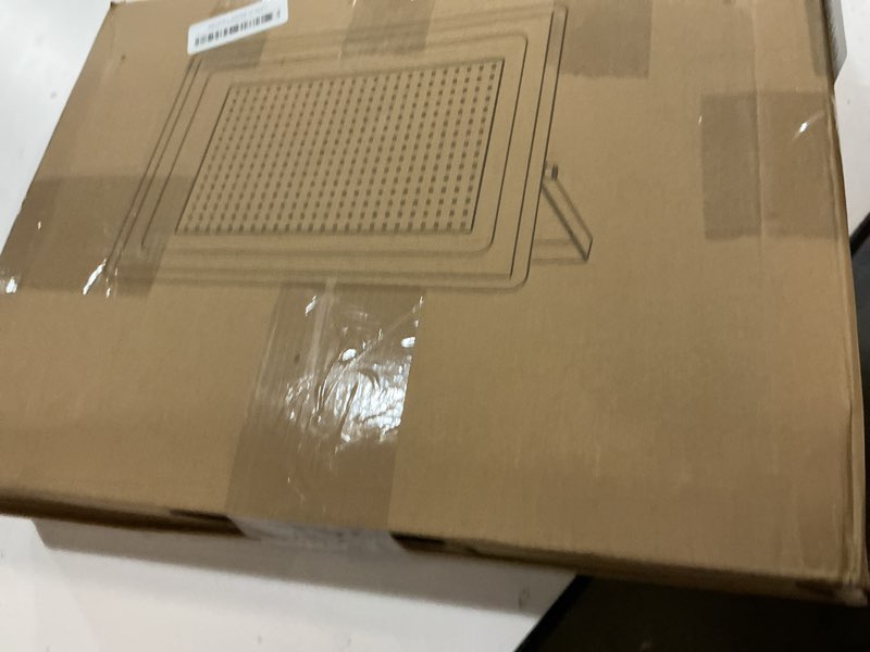 Condition photo showing New/Like New for xycn 2 pack 600w led black lights, 395nm to 410nm outdoor flood blacklight light with plug, ip66 waterproof forglow in the dark, dance party, stage lighting, body paint, fluorescent poster, neon glow 600w led black light 2pack