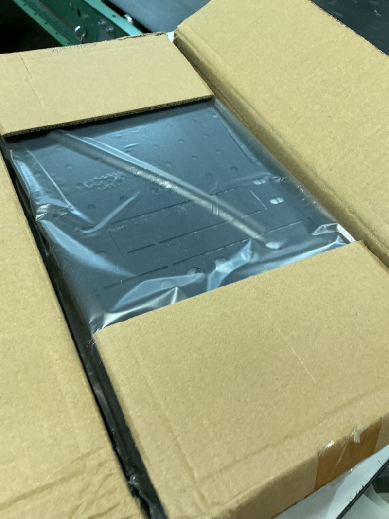 Condition photo showing Good Condition for 49.8" w large power tool organizer wall mount, heavy duty tool organizer with 14 cordless drill holder, 4 layers garage organization and storage rack, tool rack for garage workshop, black