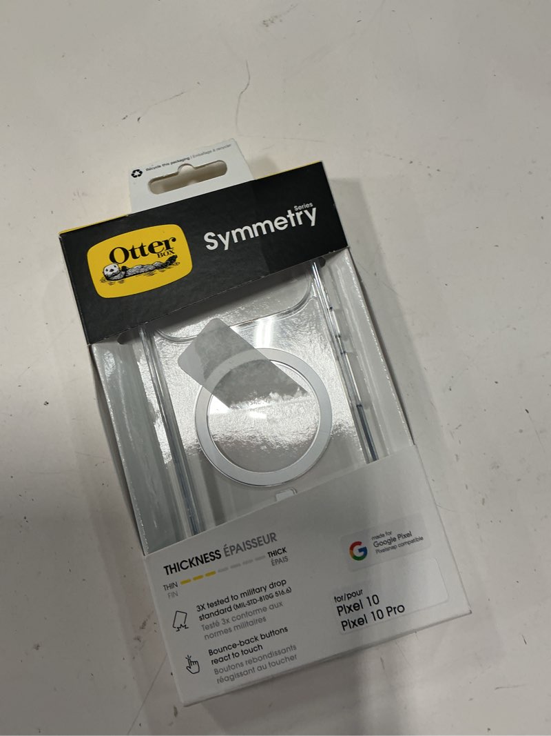 Condition photo showing New/Like New for otterbox symmetry series clear case with pixelsnap for google pixel 10 & pixel 10 pro - clear google pixel 10 & pixel 10 pro clear