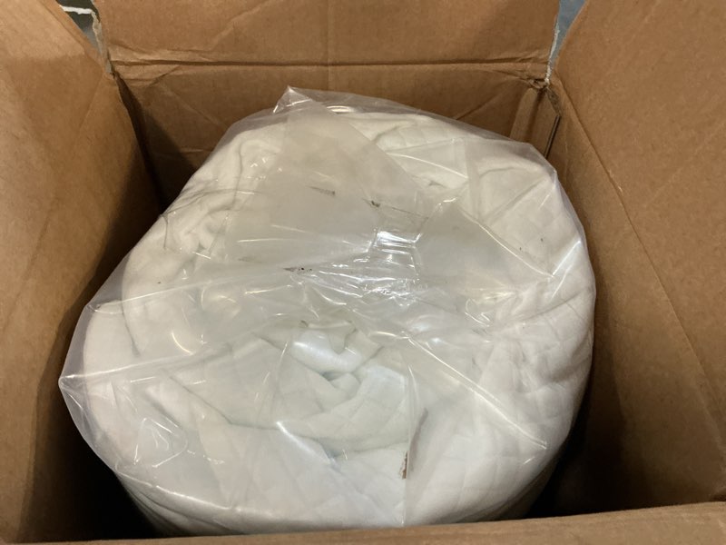 Condition photo showing New/Like New for sweetcrispy memory foam mattress topper twin with removable soft cover, 3 inch thick gel infused cooling toppers pad for twin size bed, sleeper sofa, rv, camper, certipur us certified 3" white twin