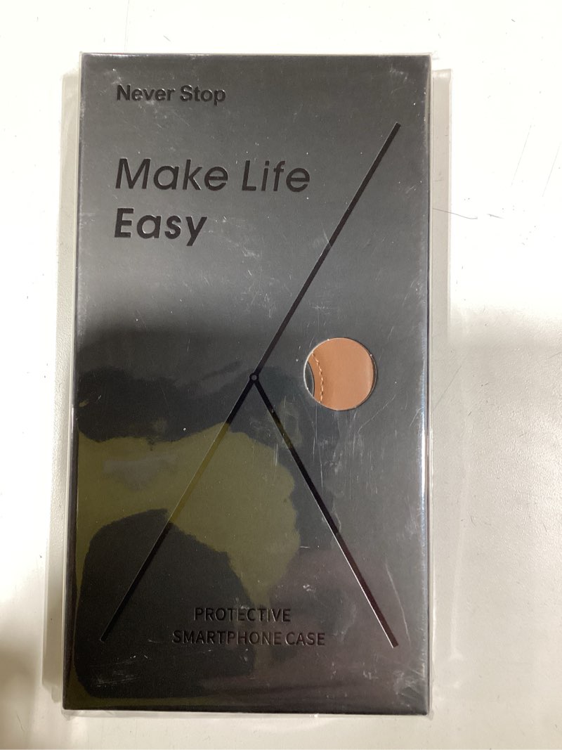 Condition photo showing Good Condition for 3-in-1 Detachable Wallet Case for iPhone 16 Case, fits for MagSafe,Adjustable Kickstand Card Holder,Strong Magnetic Leather Case with Screen Protector (Caramel, IP16-6.1inch) IP16-6.1inch Caramel